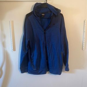 Russell Athletic Blue Zip-Up Jacket Size Large